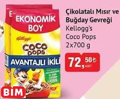 KELLOGG’S COCO POPS ÇİKOLATALI MISIR VE BUĞDAY GEVREĞİ